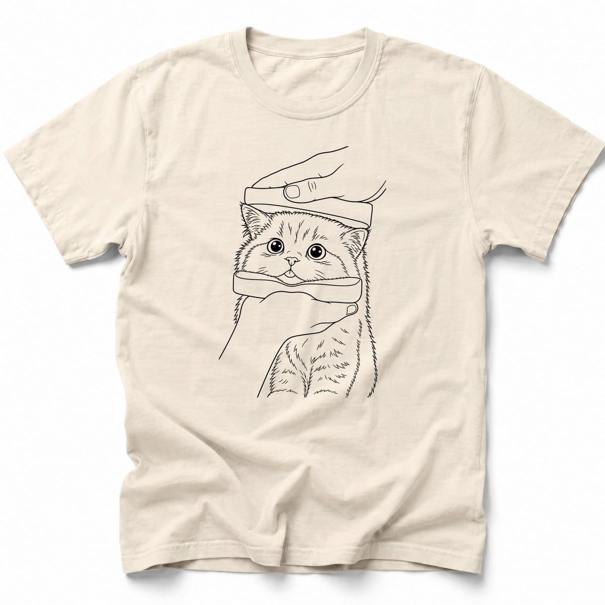 Cat Samich T-Shirt Ivory / S 51980927691126075345 T-Shirt