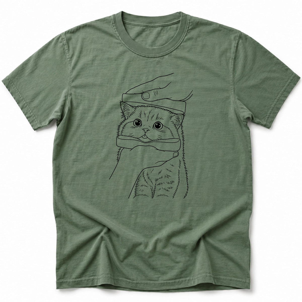 Cat Samich T-Shirt Moss / S 10009224933503334677 T-Shirt