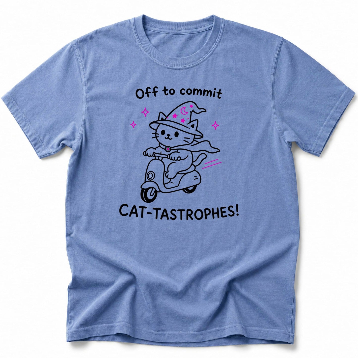 Cat-tastrophes T-Shirt Blue Jean / S 26963805814395100828 T-Shirt