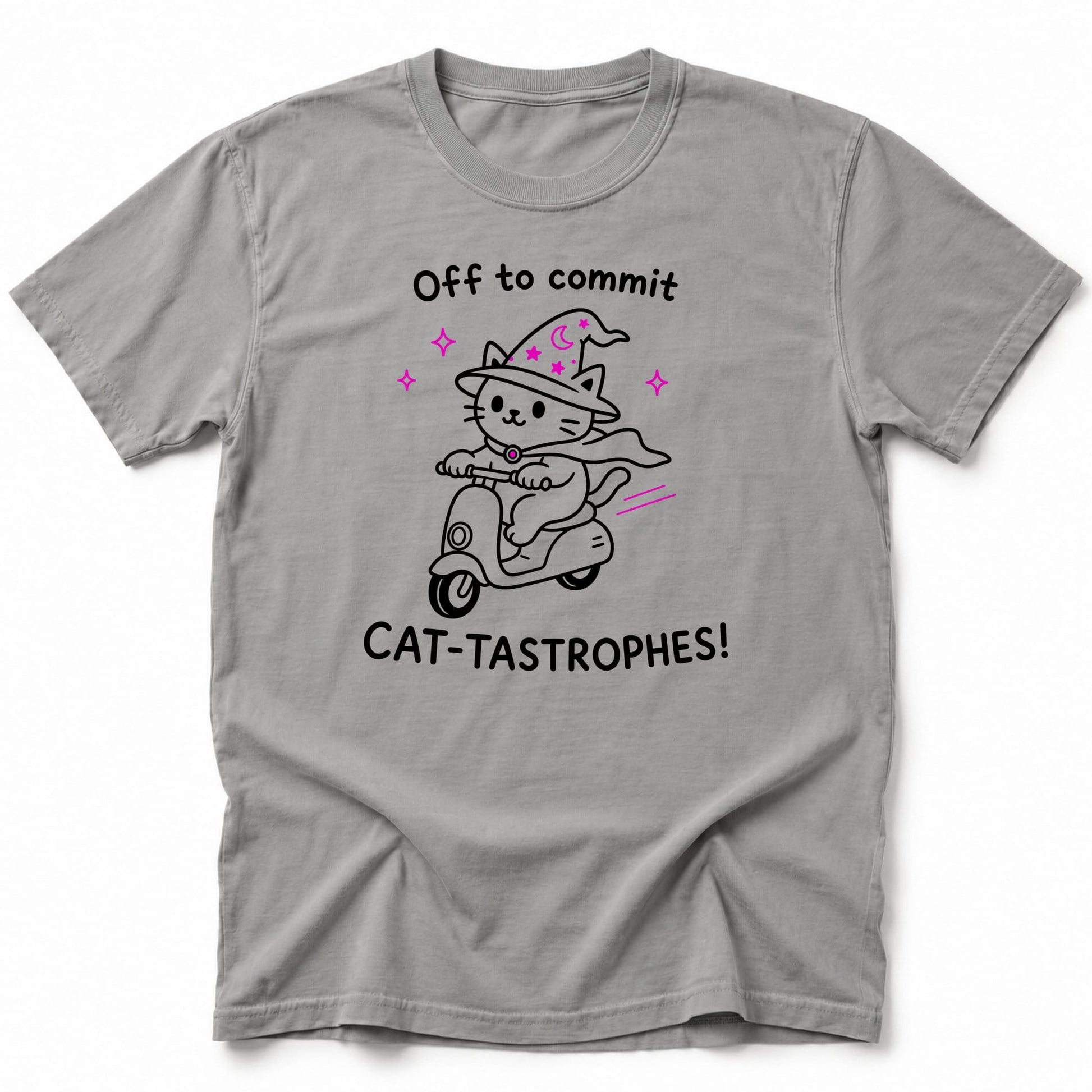 Cat-tastrophes T-Shirt Grey / S 14395640914295348339 T-Shirt