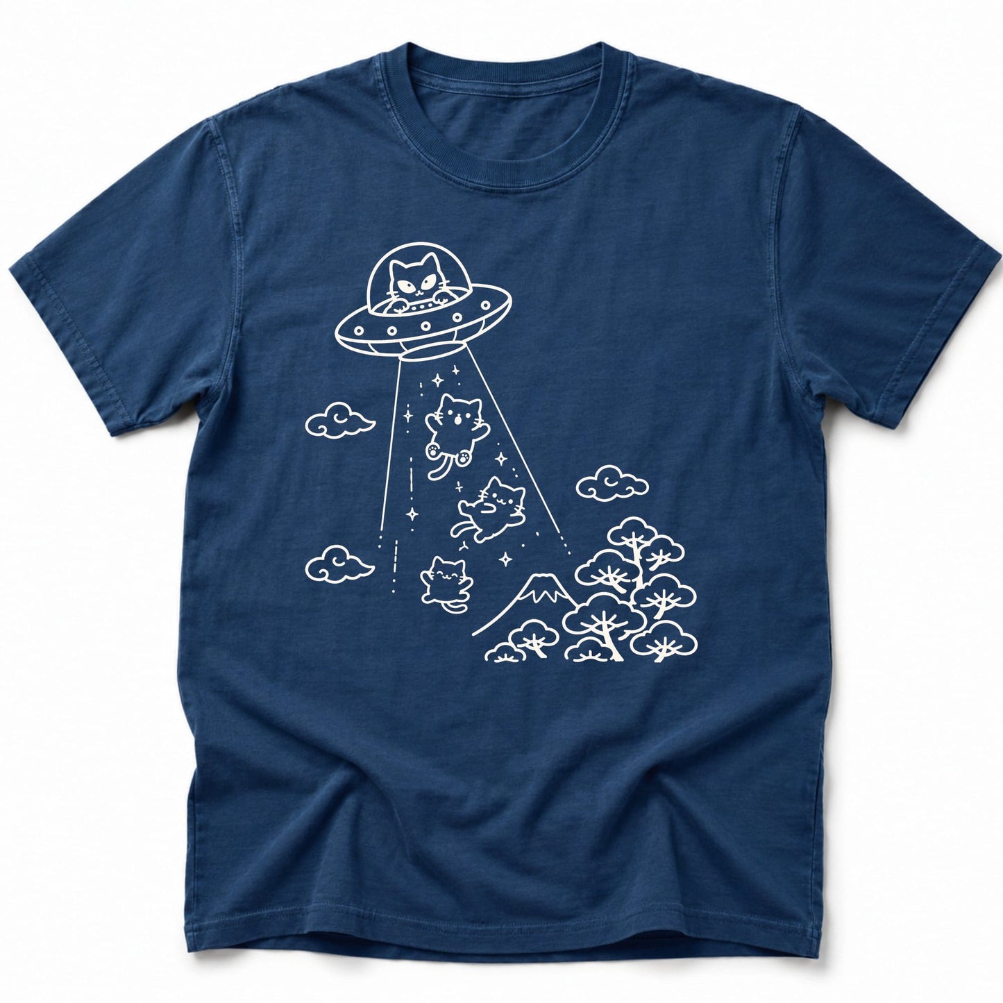 Catduction T-Shirt Navy / S 33444164981726964893 T-Shirt