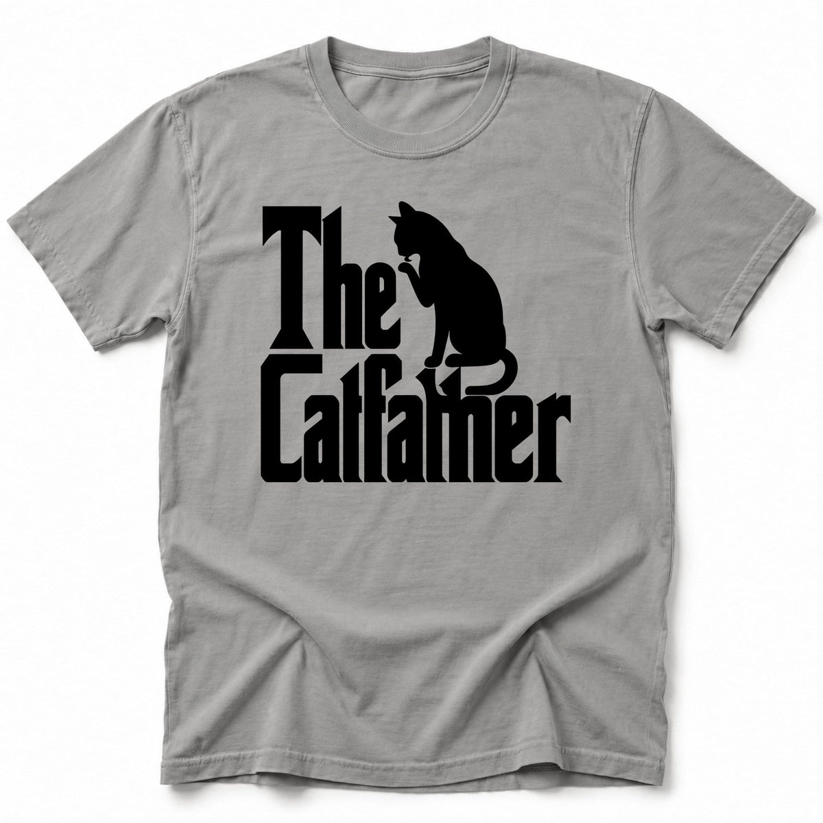 Catfather T-Shirt Grey / S 29145105785205806701 T-Shirt