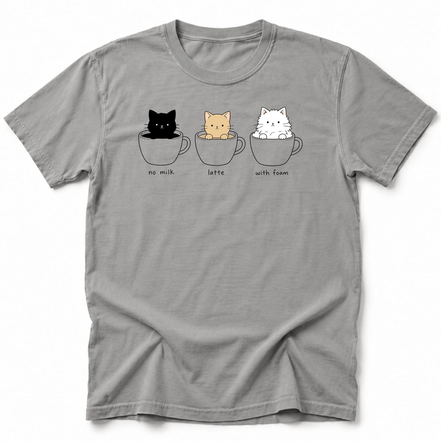 Catfe T-Shirt Grey / S 21217434704548293732 T-Shirt