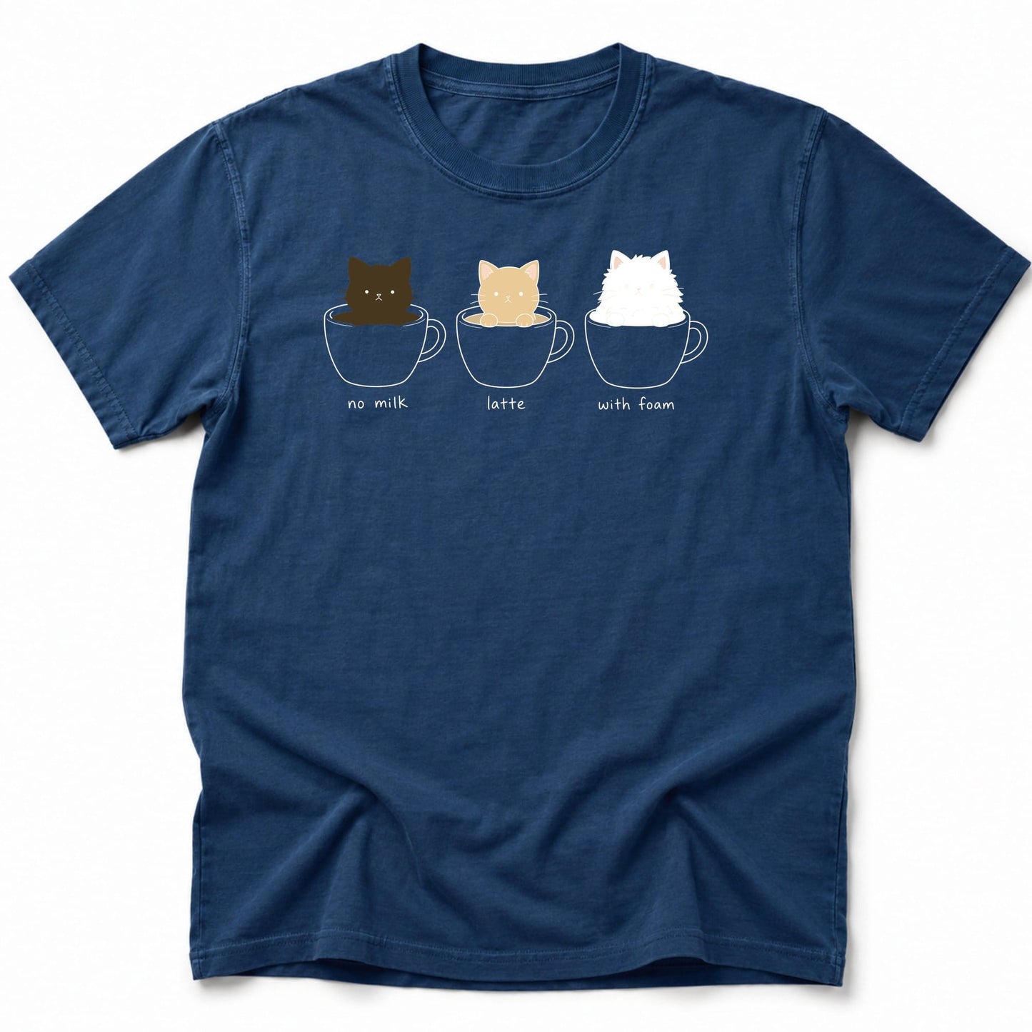 Catfe T-Shirt Navy / S 84295376791022544246 T-Shirt