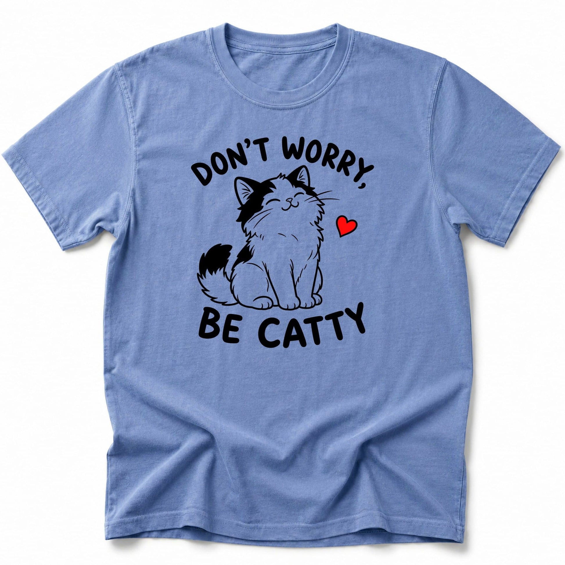 Catitude Kawaii T-Shirt Blue Jean / S 31788558254817846861 T-Shirt