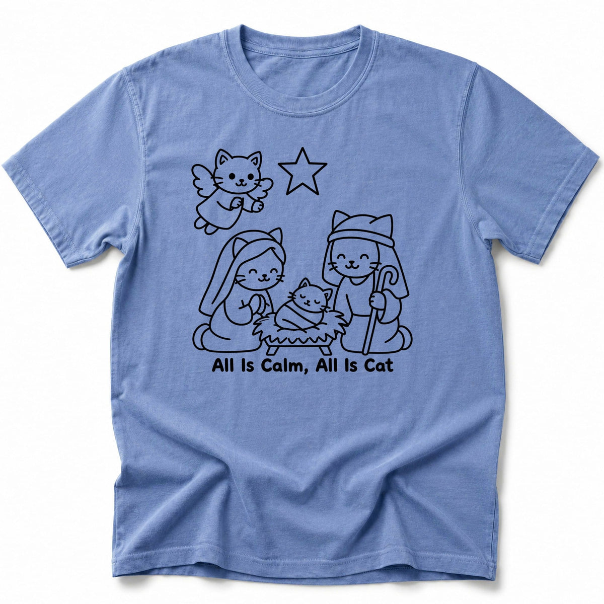 Cativity T-Shirt Blue Jean / S 20393710362302760596 T-Shirt