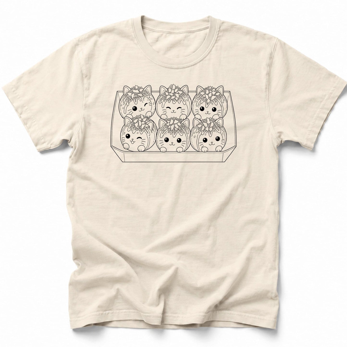 Catoyaki T-Shirt Ivory / S 18964582055258797152 T-Shirt