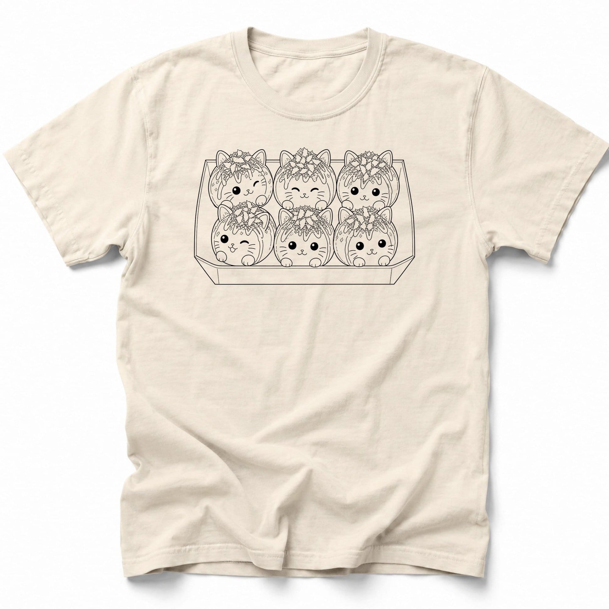 Catoyaki T-Shirt Ivory / S 18964582055258797152 T-Shirt