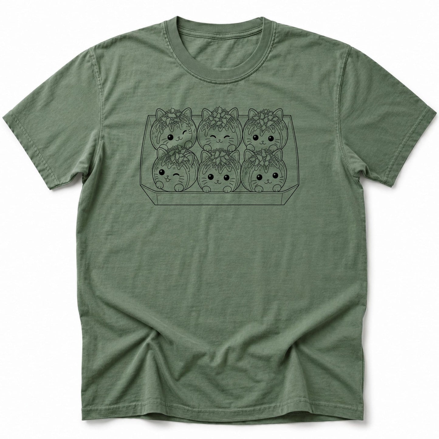 Catoyaki T-Shirt Moss / S 66904991855621434696 T-Shirt