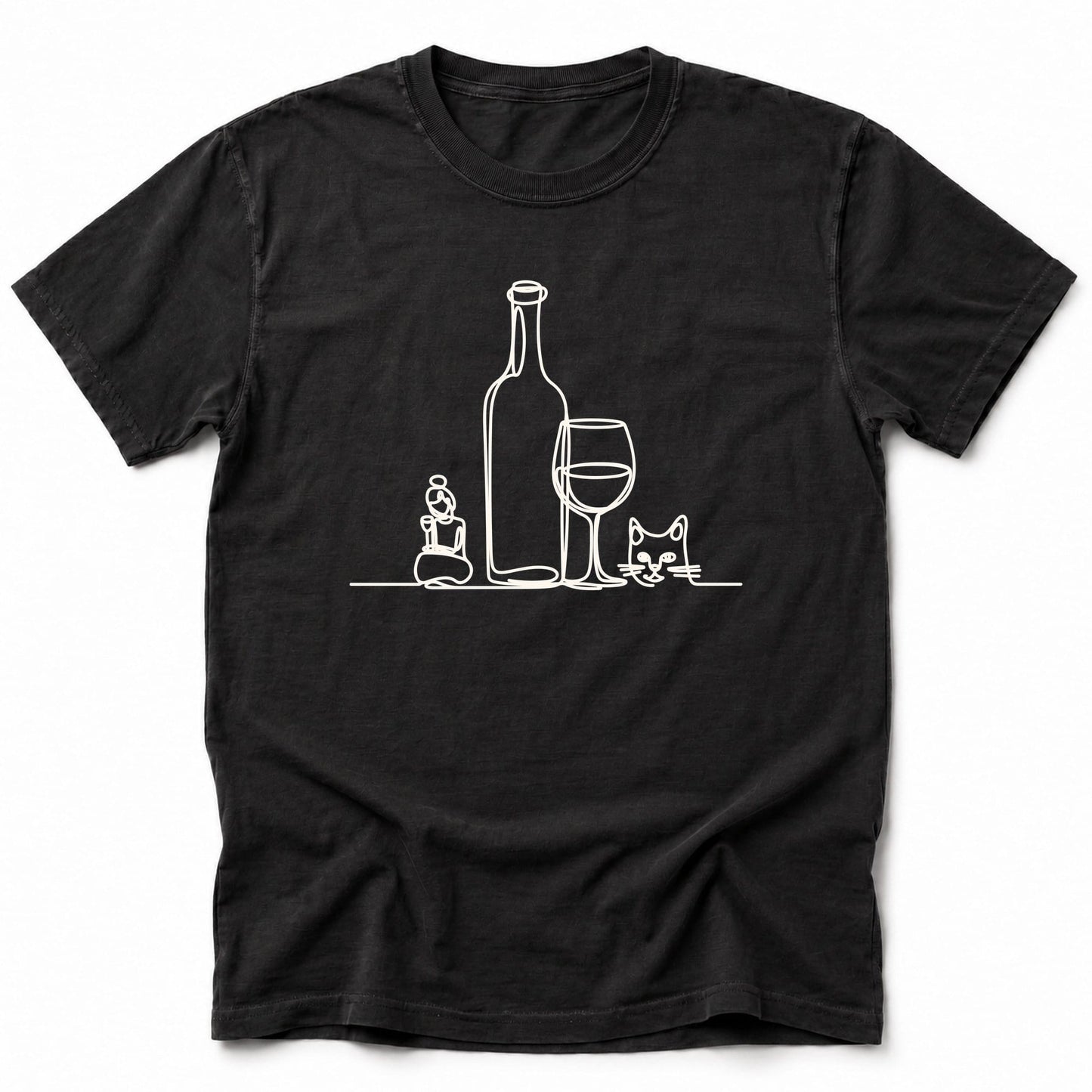 Cats Cabernet T-Shirt Black / S 31385400449735315645 T-Shirt