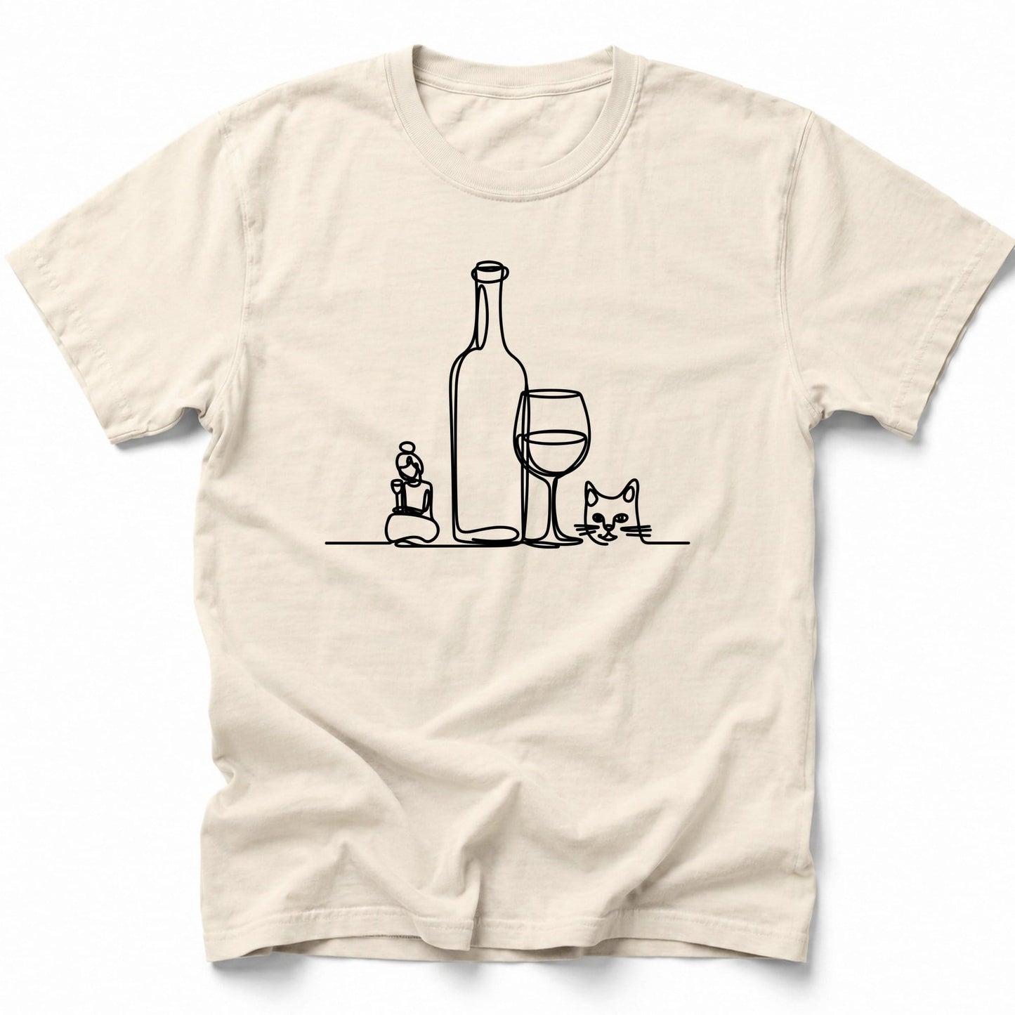 Cats Cabernet T-Shirt Ivory / S 16028556970203493447 T-Shirt