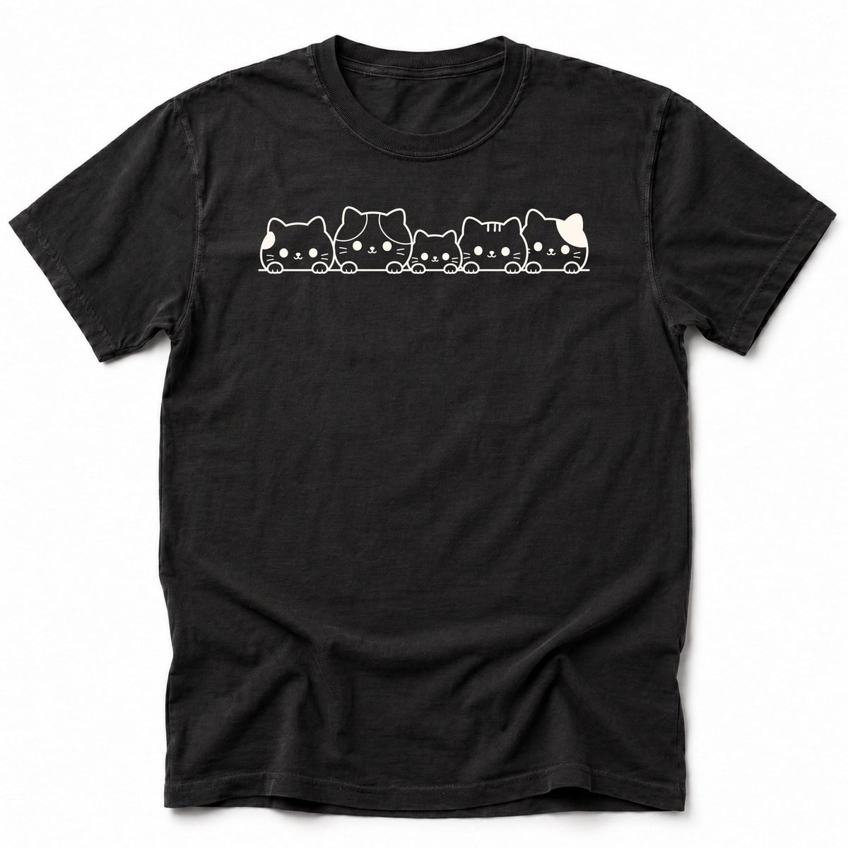 Cats Chilling T-Shirt Black / S 10103291877107281197 T-Shirt