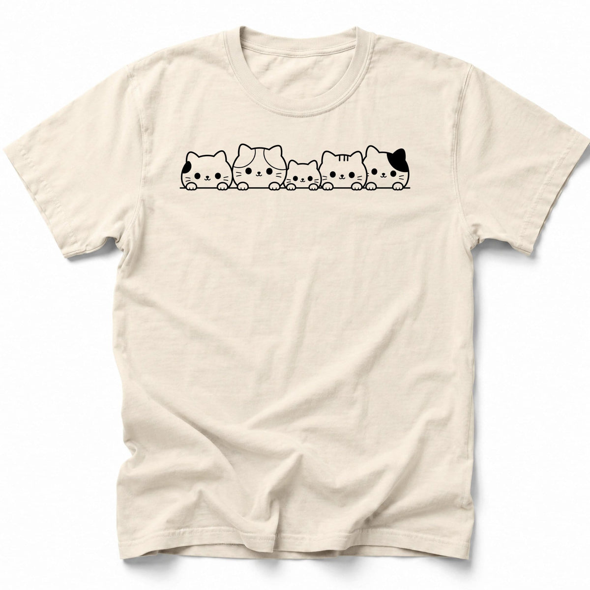 Cats Chilling T-Shirt Ivory / S 20179288455150501260 T-Shirt