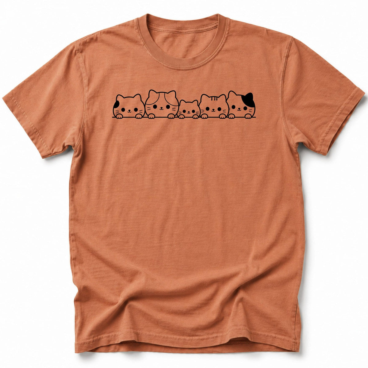 Cats Chilling T-Shirt Yam / S 71373978802992696763 T-Shirt