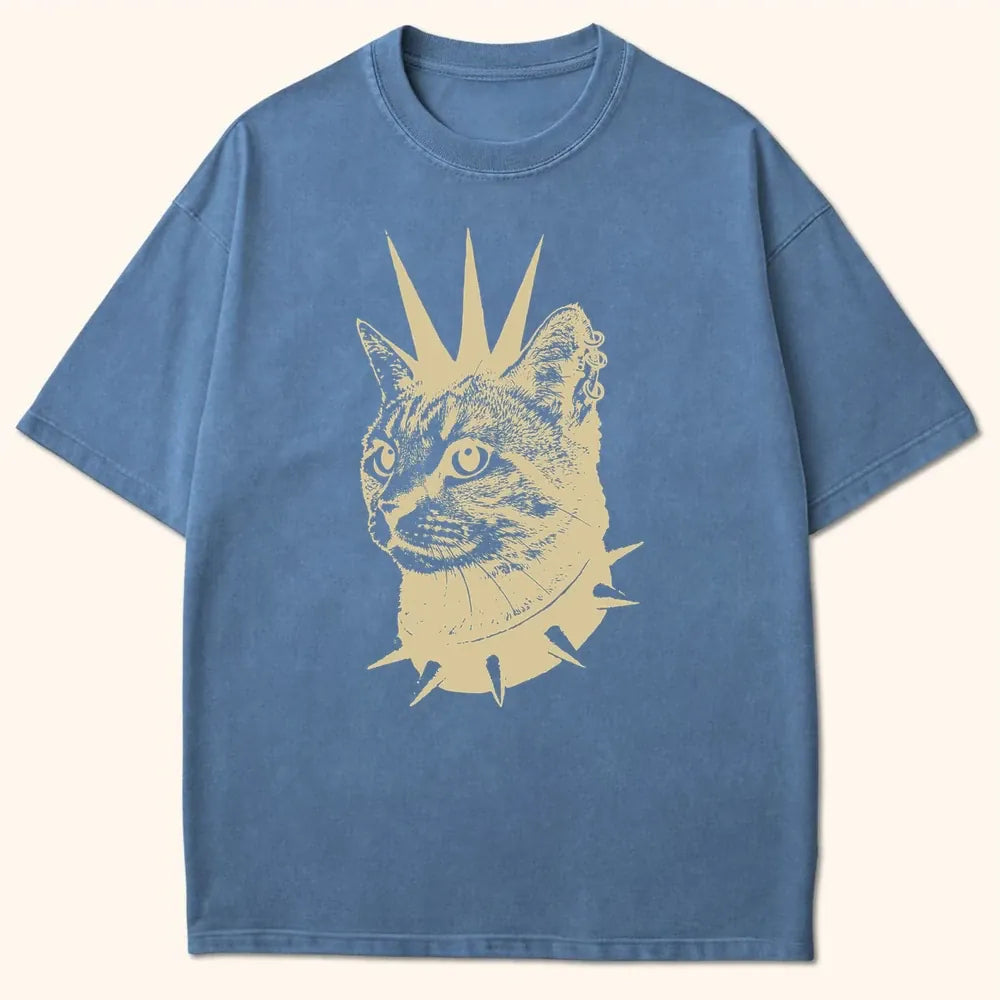 Cats Rock T-Shirt Blue Jean / S 15242623421740340356 T-Shirt