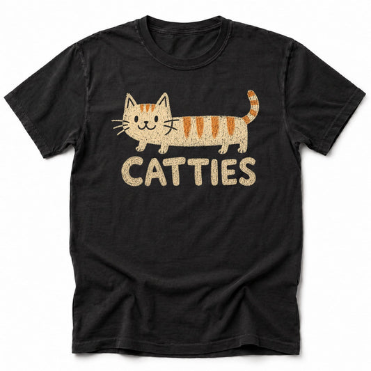 Catties T-Shirt Black / S 28339459060090157753 T-Shirt