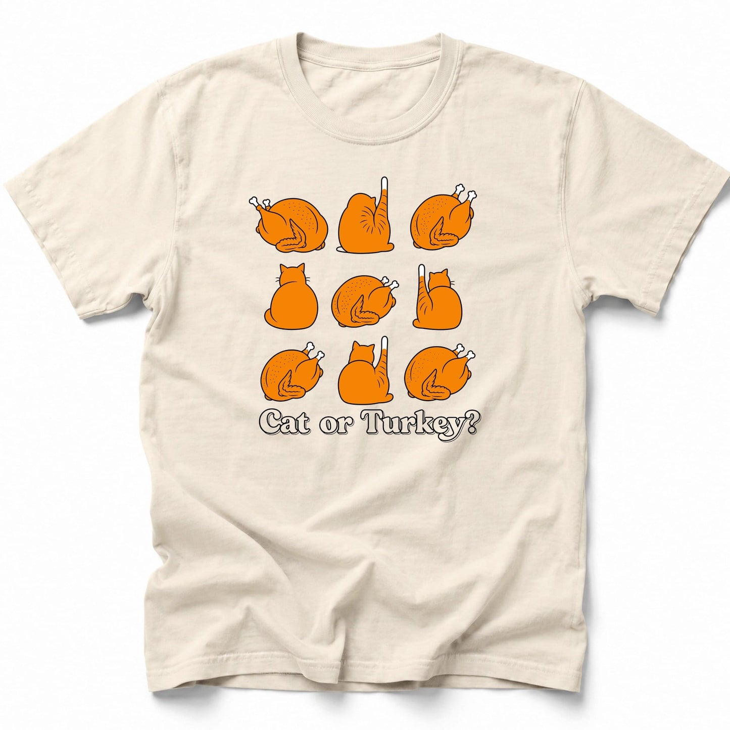 Caturkey T-Shirt Ivory / S 14635760028472778964 T-Shirt