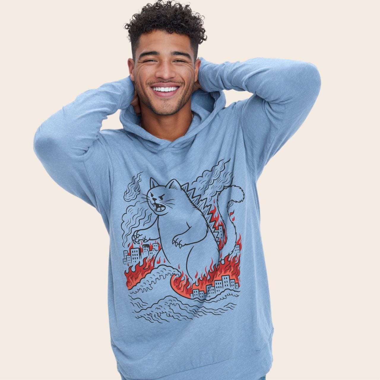 Catzilla Chaos Hoodie Hoodie