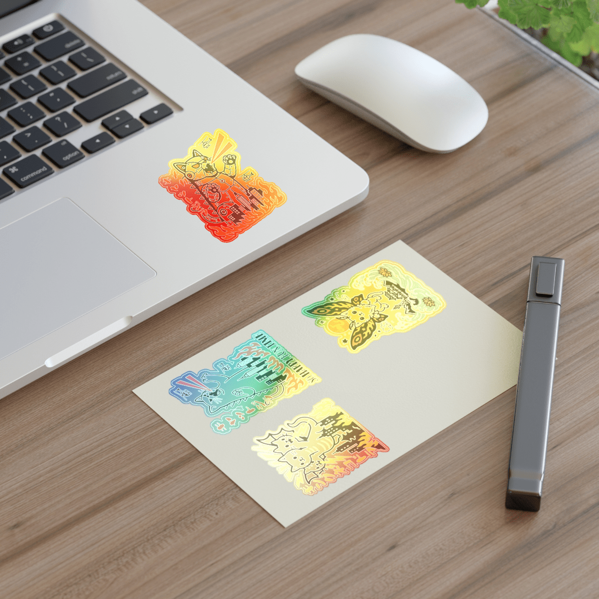 Catzilla & Friends — Exclusive Sticker Pack Paper products