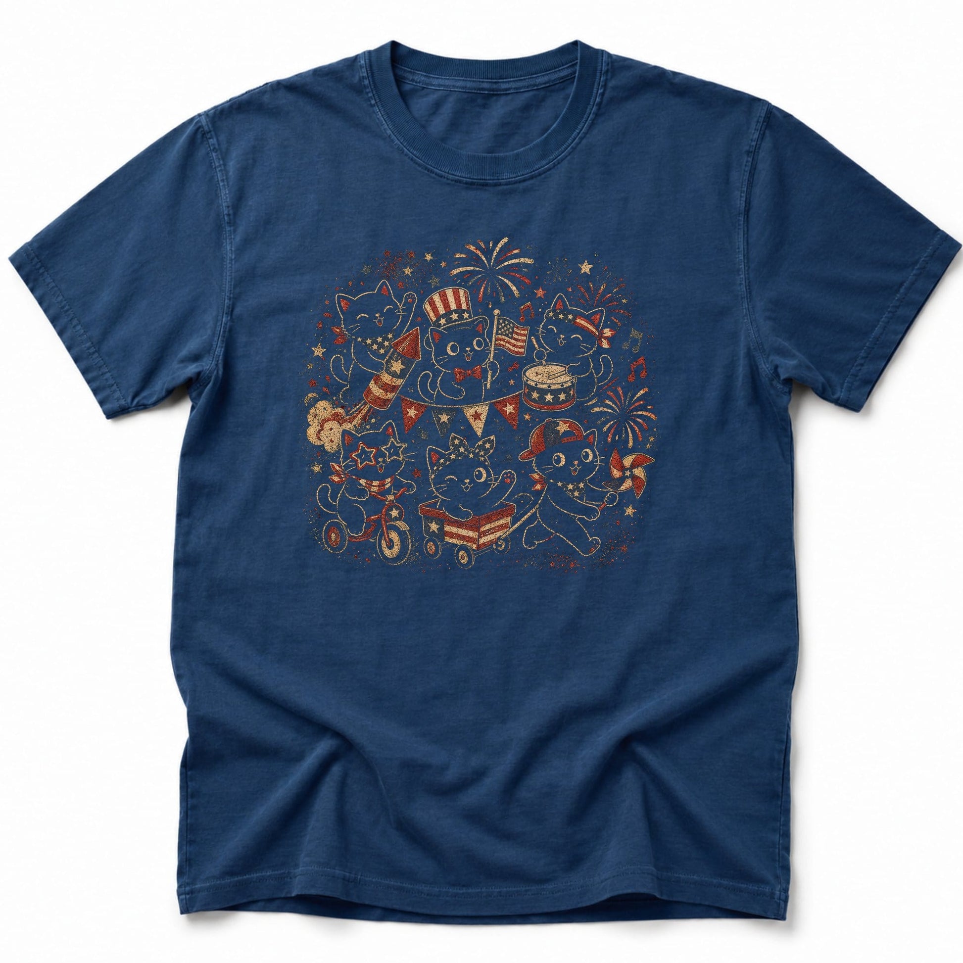 Celebration Ameowicats T-Shirt Navy / S 17574467206531990516 T-Shirt