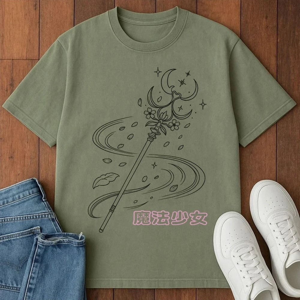 Celestial Bloom T-Shirt Moss / S 23718438062400421432 T-Shirt