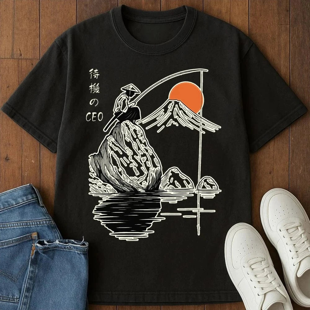 Ceo Of Waiting T-Shirt Black / S 10290656872030881182 T-Shirt