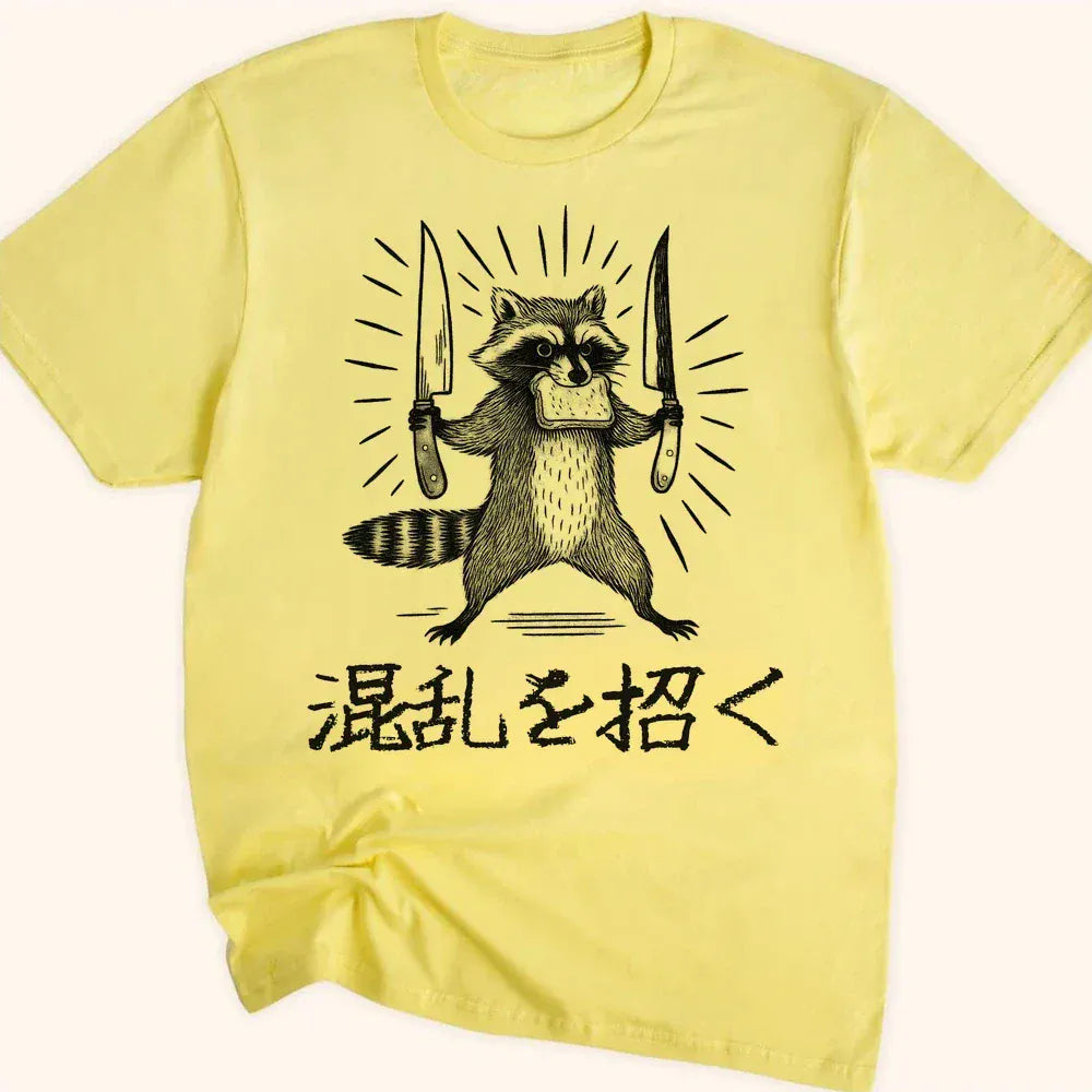 Chaos Served Everyday Softstyle Tee Cornsilk / S 32537087847975601601 T-Shirt