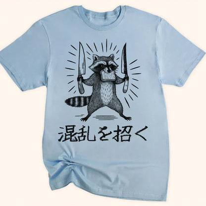 Chaos Served Everyday Softstyle Tee Light Blue / S 18383875013294545917 T-Shirt