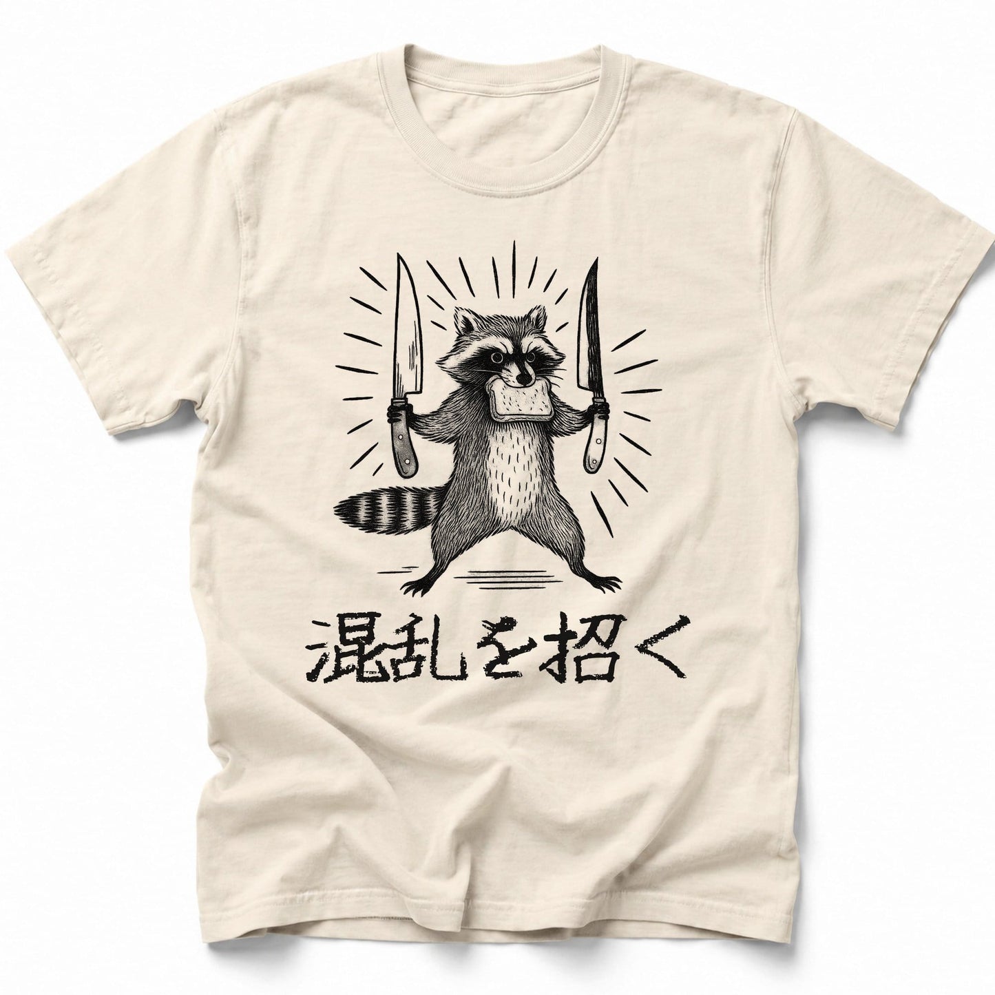 Chaos Served T-Shirt Ivory / S 24392441708507588879 T-Shirt