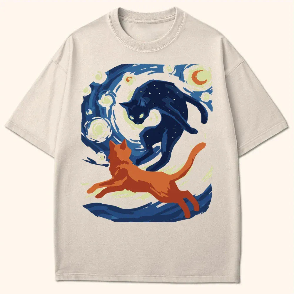 Chasing Each Other T-Shirt Ivory / S 11622940279618547734 T-Shirt