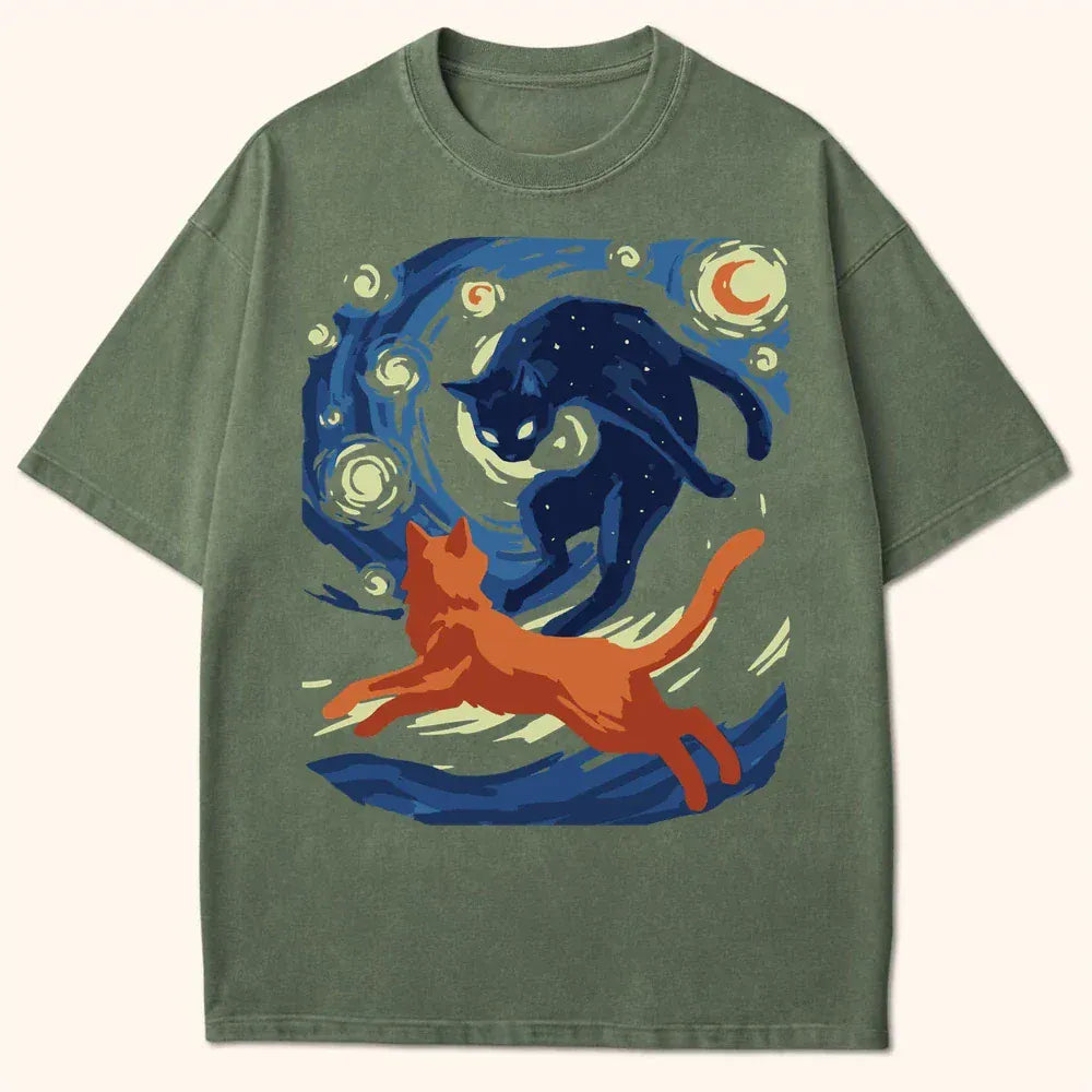 Chasing Each Other T-Shirt Moss / S 18140805348096164965 T-Shirt
