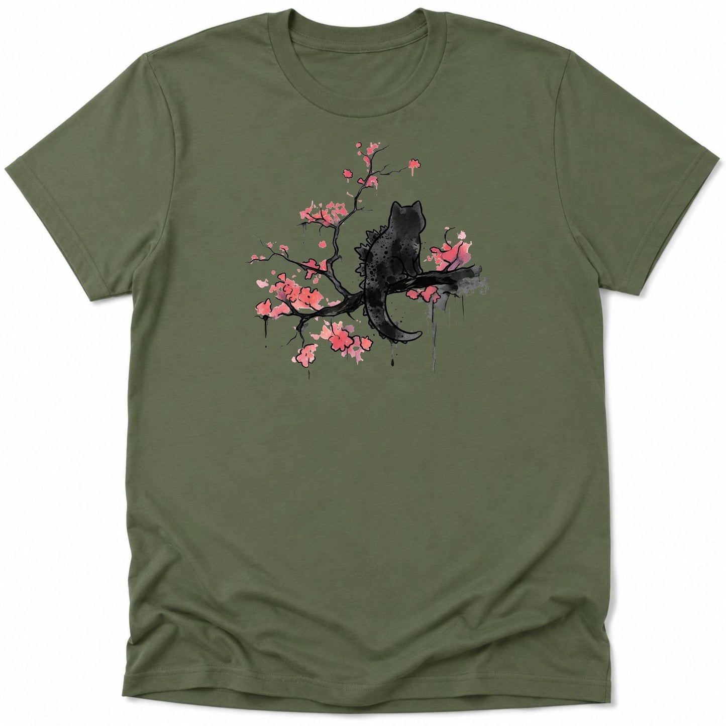 Cherry Blossom Springs Everyday Softstyle Tee Military Green / S 27832626581951268217 T-Shirt