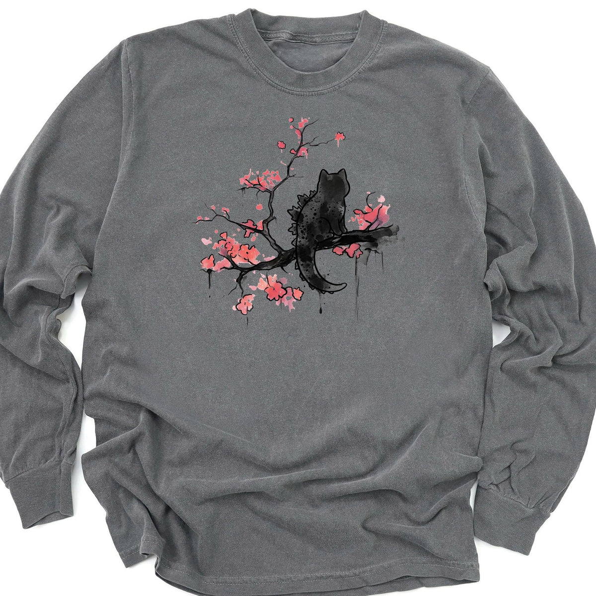 Cherry Blossom Springs Long Sleeve Pepper / M 82573846785371256260 Long-sleeve