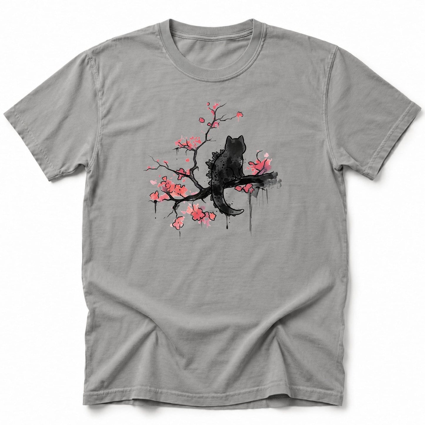 Cherry Blossom Springs T-Shirt Grey / S 26182068652121310151 T-Shirt