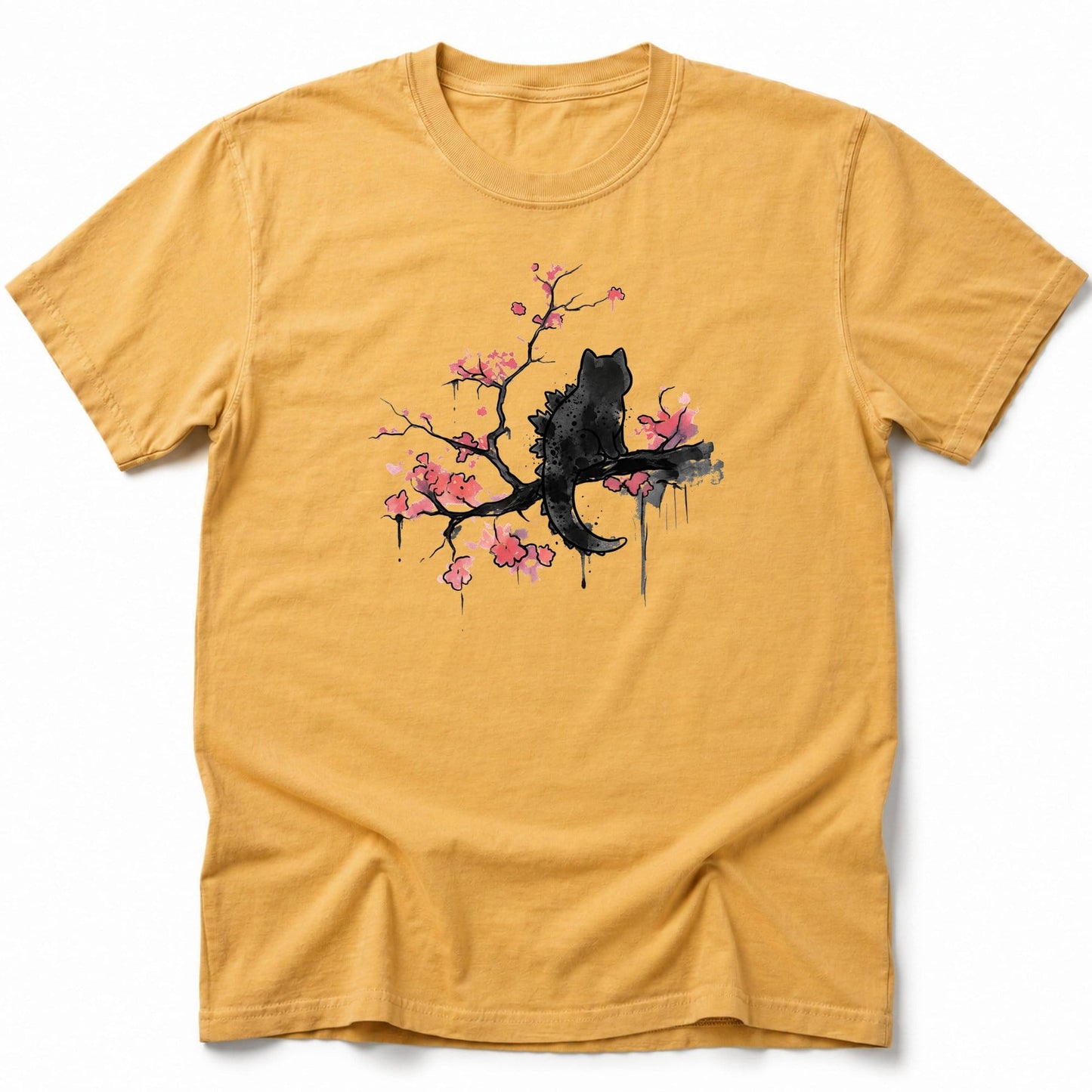 Cherry Blossom Springs T-Shirt Mustard / S 23263798159893284940 T-Shirt