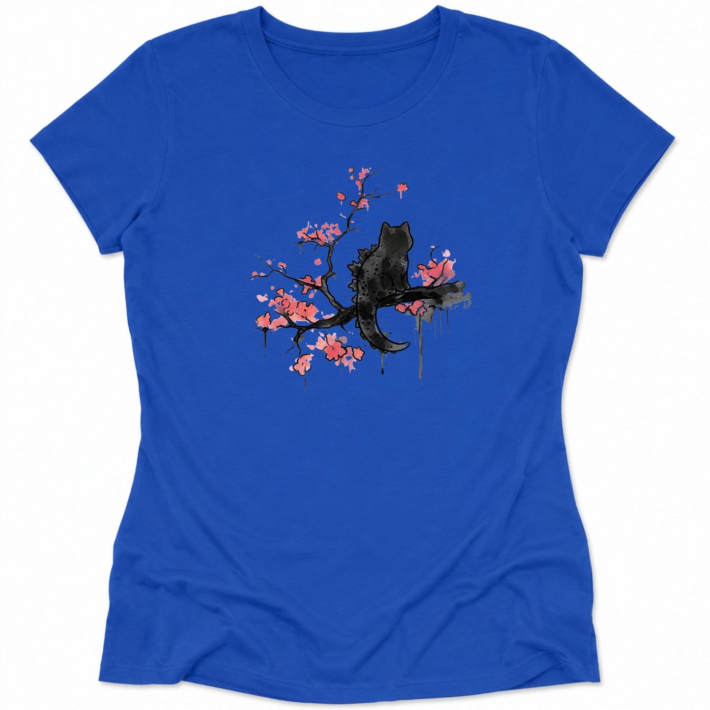 Cherry Blossom Springs Womens Tee True Royal / S 31403153567546037274 T-Shirt