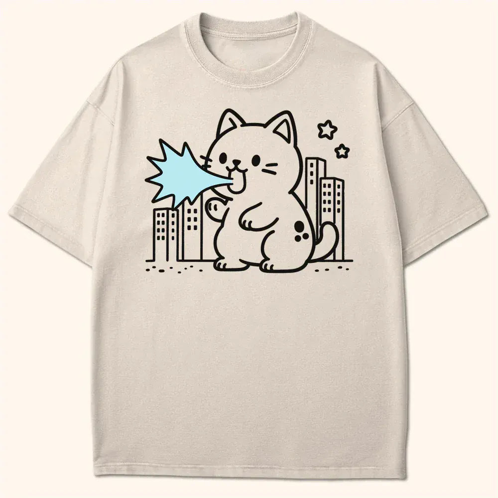 Chibi Kyattojira Terror T-Shirt Ivory / S 92459013146314979865 T-Shirt