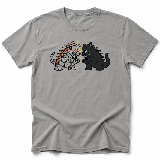 Chibi Rivals T-Shirt Grey / S 32285070347687009525 T-Shirt