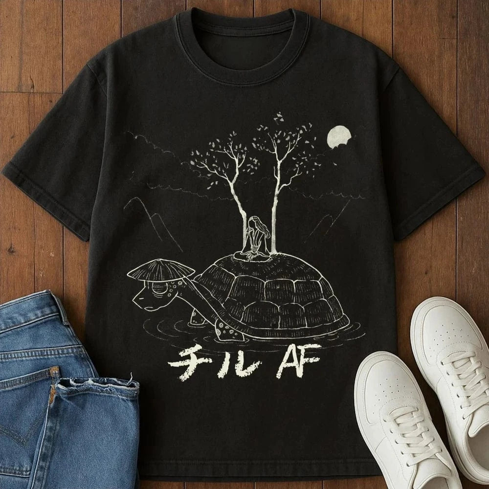 Chill Af T-Shirt Black / S 32437132497000659806 T-Shirt