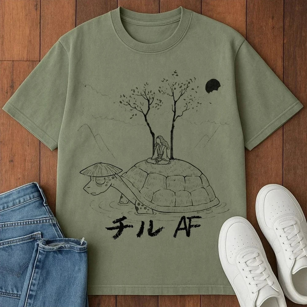 Chill Af T-Shirt Moss / S 95744265993249684196 T-Shirt