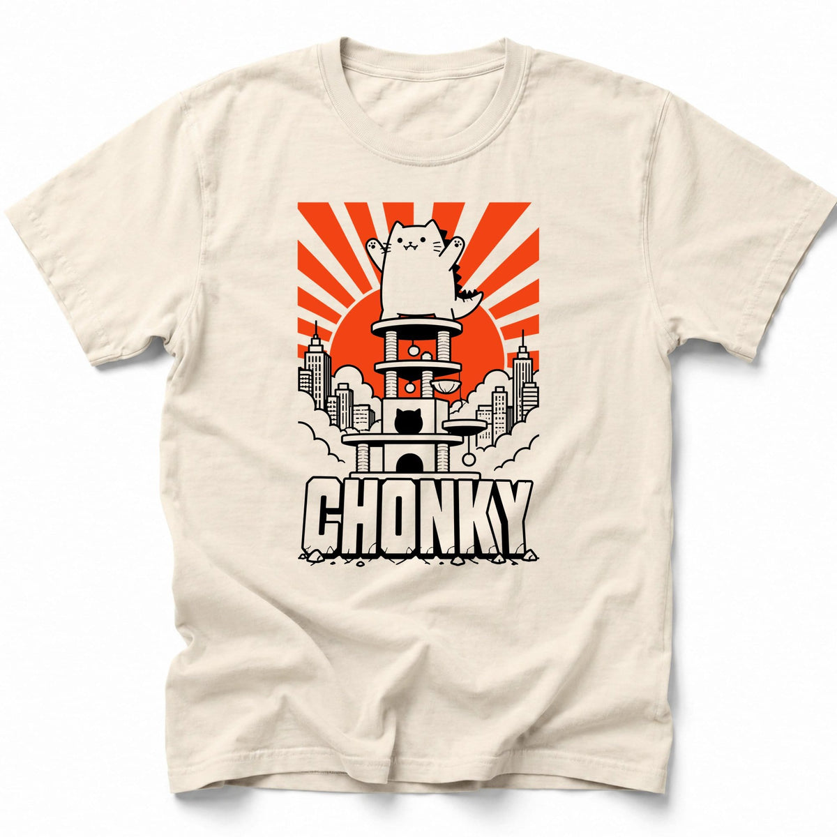 CHONKY T-Shirt Ivory / S 34523425850581091089 T-Shirt