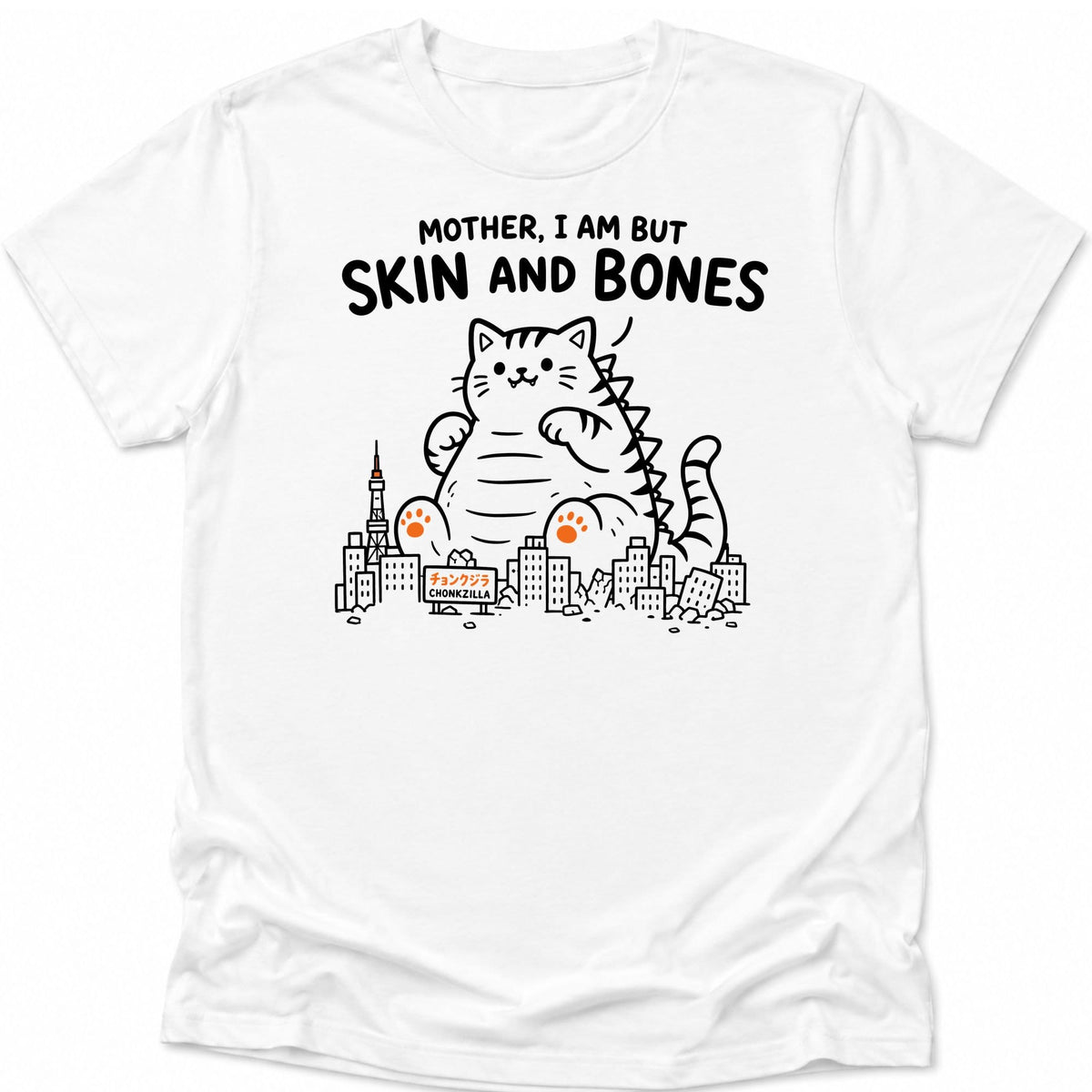 Chonkzilla Everyday Softstyle Tee White / S 22906557156677129508 T-Shirt