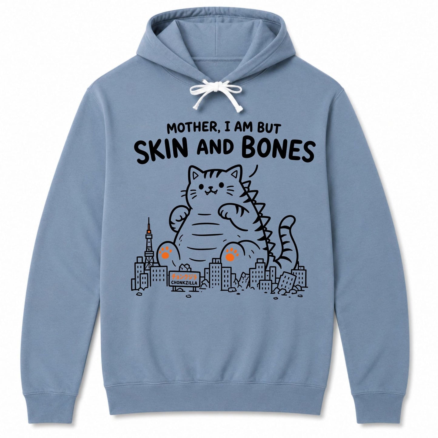 Chonkzilla Hoodie S / Blue Jean 28326931599891208684 Hoodie