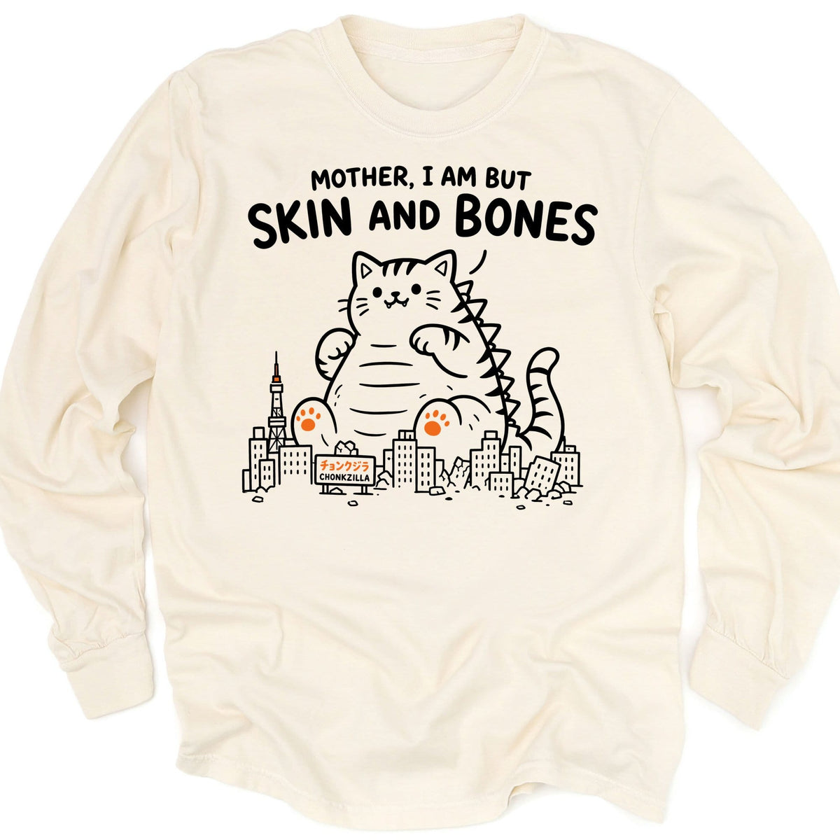 Chonkzilla Long Sleeve Ivory / M 32051298810267415534 Long-sleeve