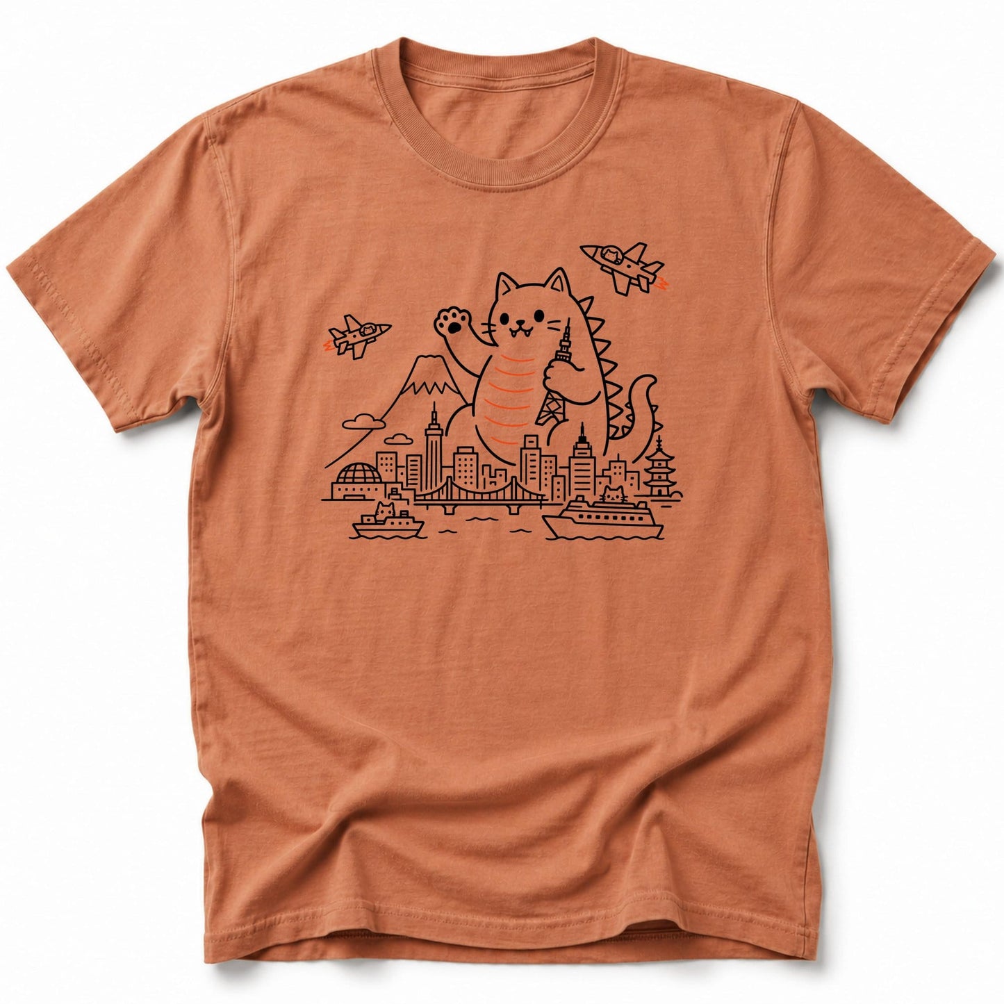 Chonkzilla Returns T-Shirt Yam / S 68482053729683899174 T-Shirt