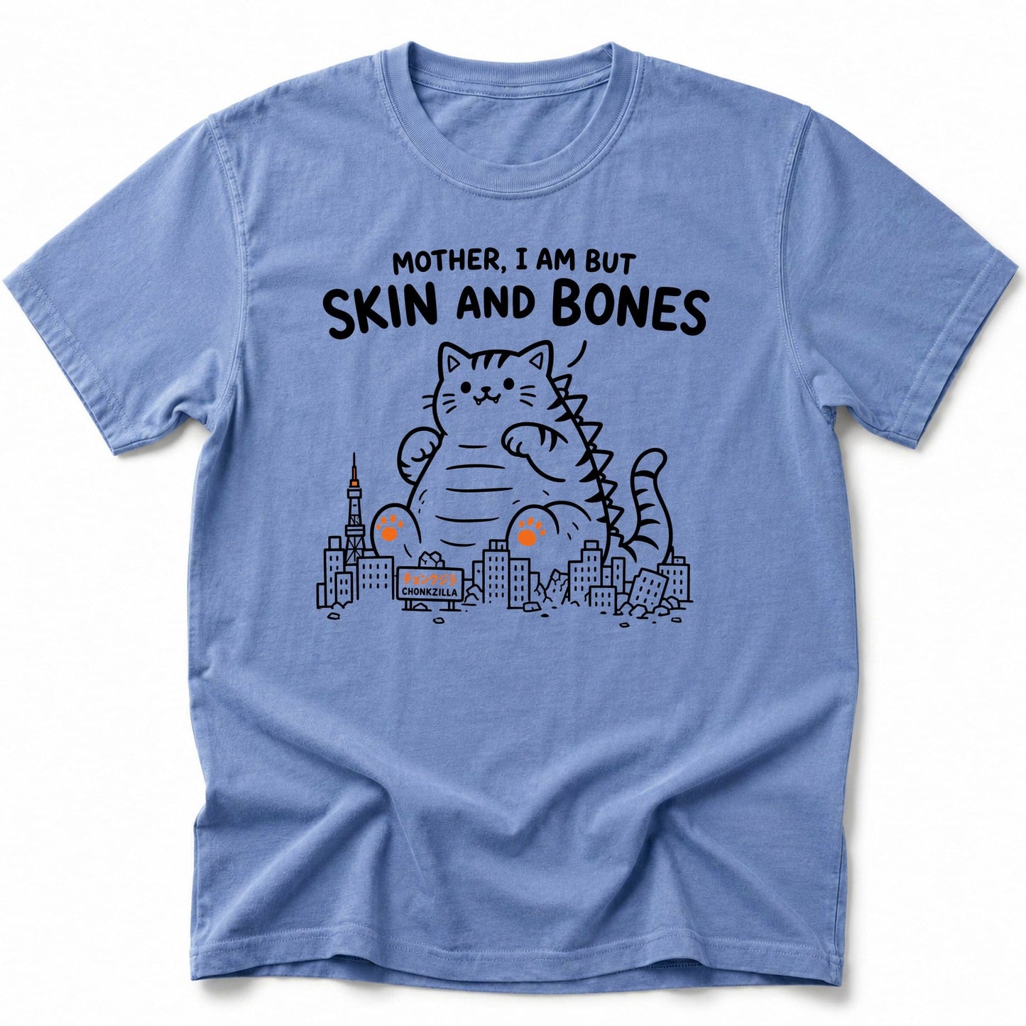Chonkzilla T-Shirt Blue Jean / S 11312081491634059717 T-Shirt