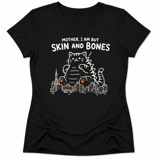 Chonkzilla Womens Tee S / Black 17914553372169683537 T-Shirt