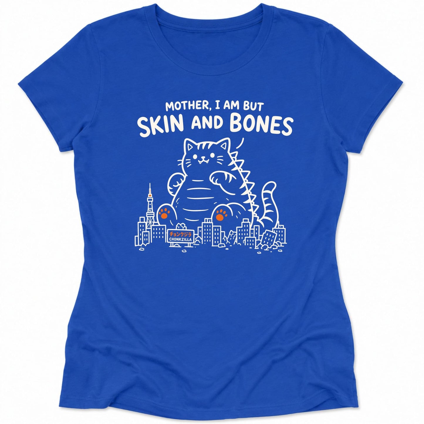 Chonkzilla Womens Tee S / True Royal 24187828467502198331 T-Shirt
