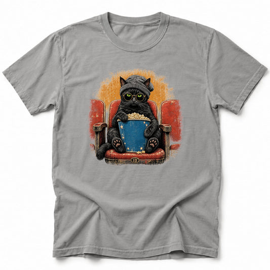 Cinema Rebel T-Shirt Grey / S 21420324495088619402 T-Shirt