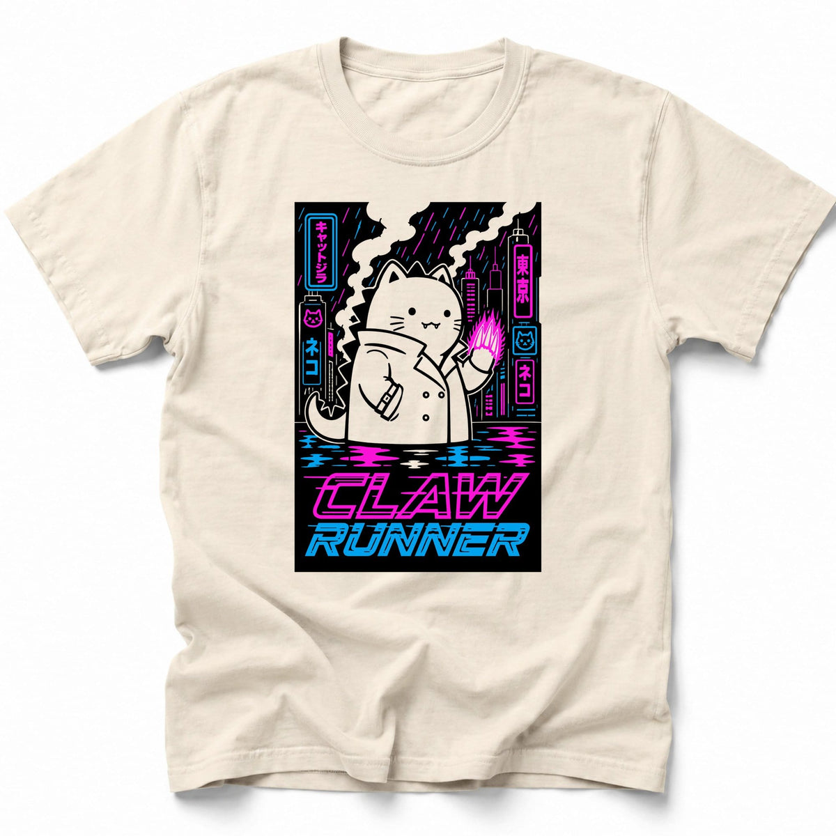 Claw Runner T-Shirt Ivory / S 13399479945401872065 T-Shirt